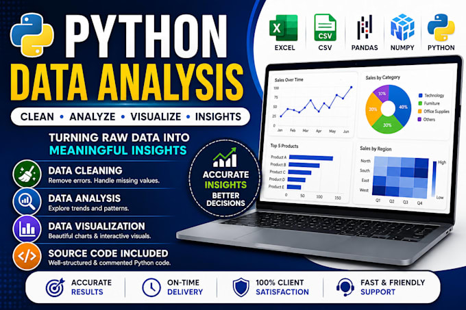 do python data cleaning ,data analysis and visualization