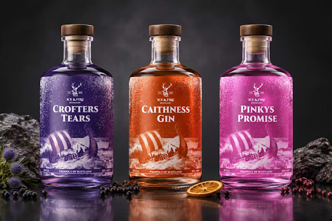 design professional product packaging and label design
