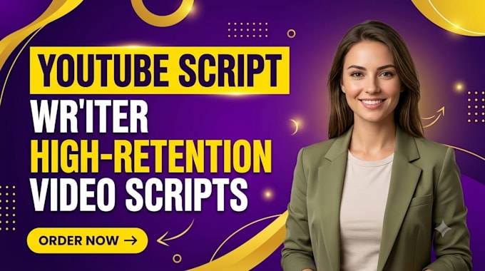 write high retention youtube video and tech review scripts