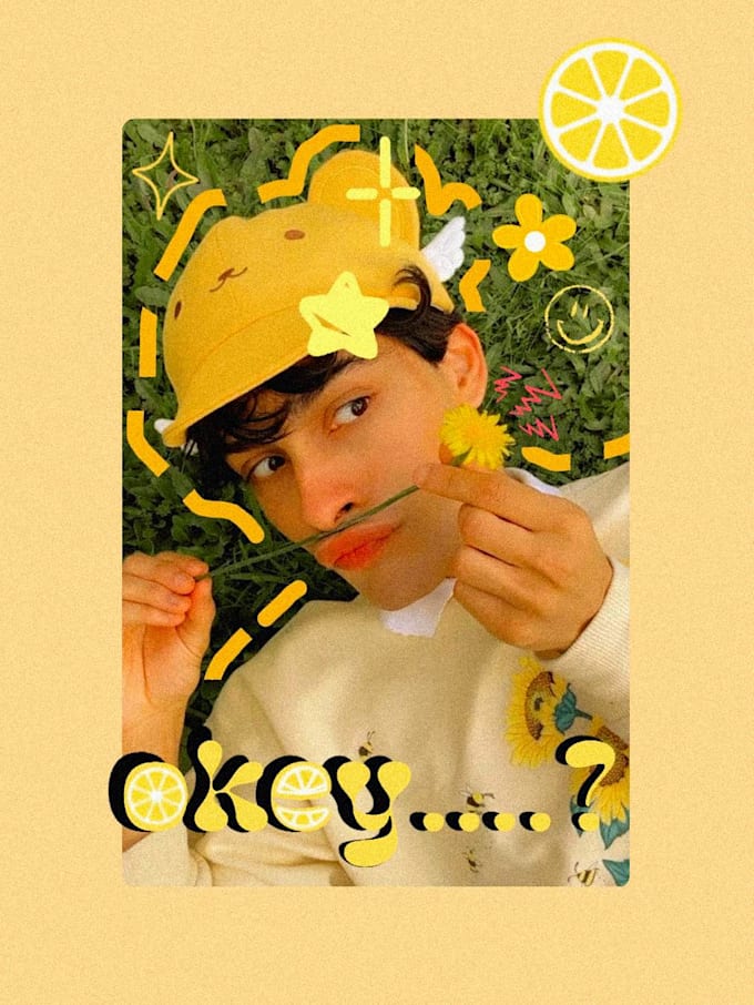 design indie aeshthetic photo collages