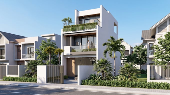 create realistic 3d architectural