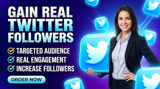 organic twitter x growth and targeted followers
