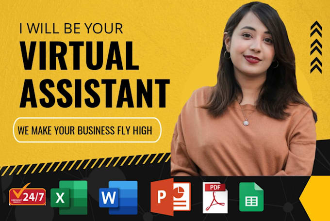 be virtual assistant, office assistant, administrative assistant, admin support