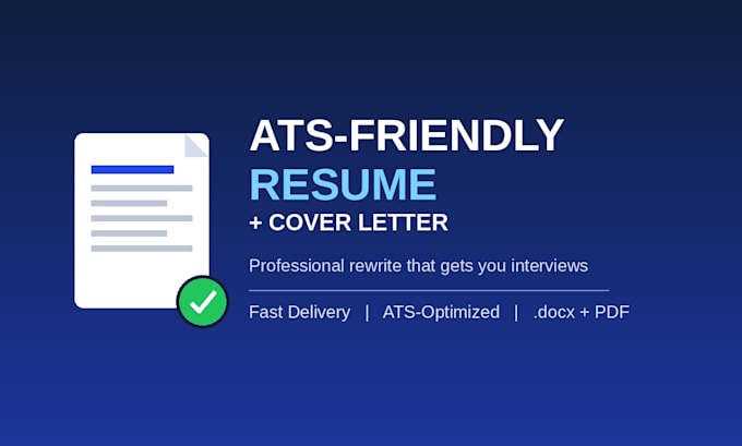 write an ats resume, CV and cover letter for IT, software and tech jobs