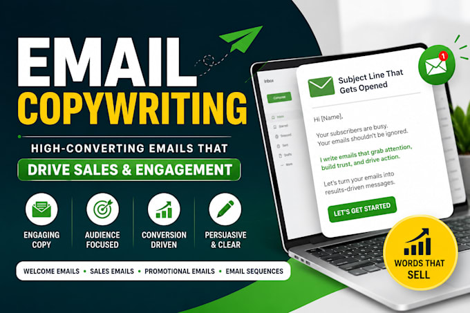 write high converting email copy that drives sales and engagement