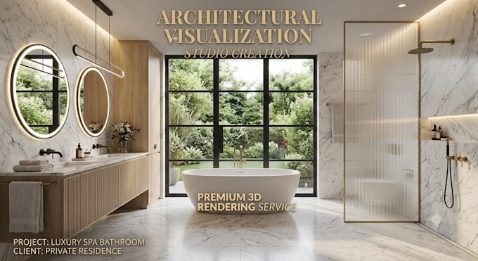 design your dream photorealistic 3d bathroom