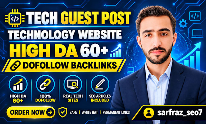 publish tech guest posts with high da guest post backlinks