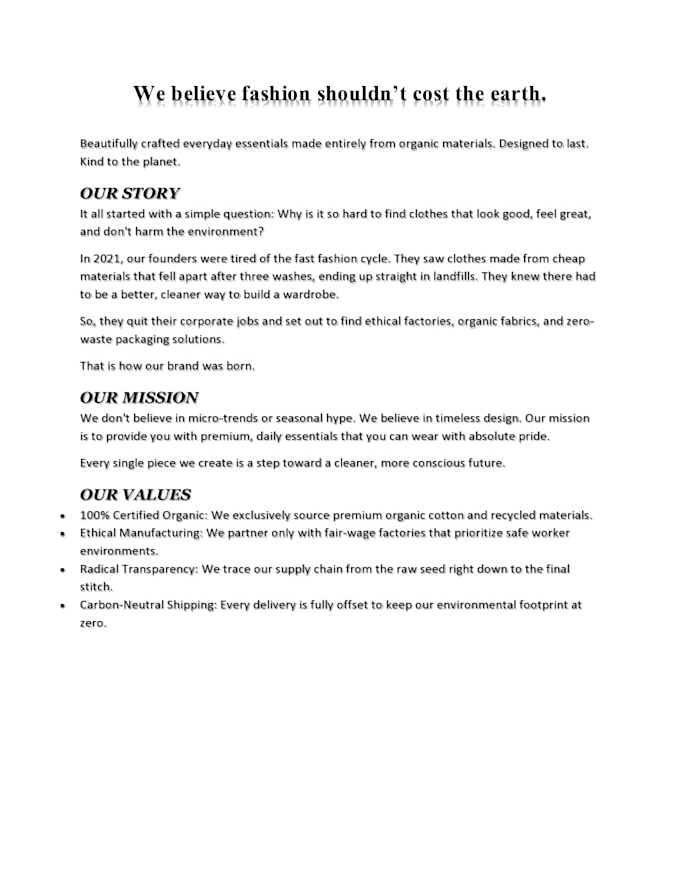 write SEO website content