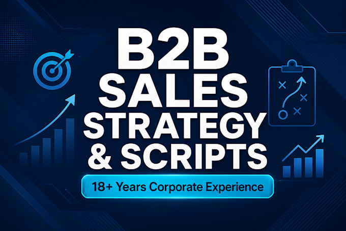 create a b2b sales strategy and cold outreach script