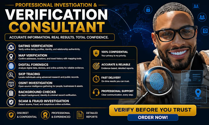 online investigation osint reaserch , background check and identity