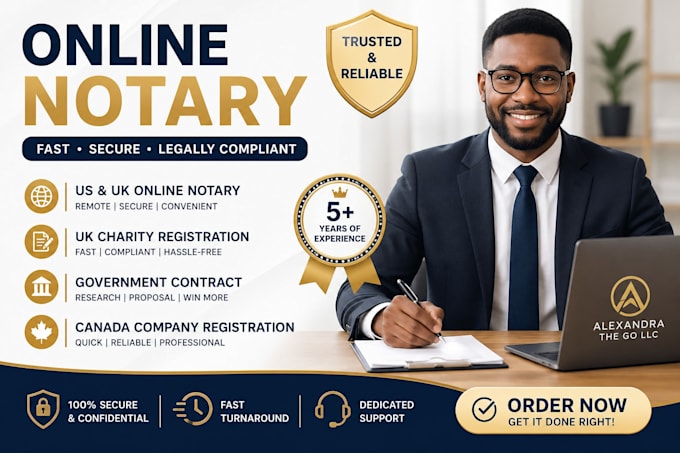 provide fast remote online notary notarization services, notarize legal document