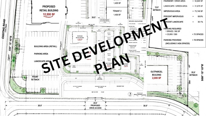 create architectural site plans, floor plans and cad drawings