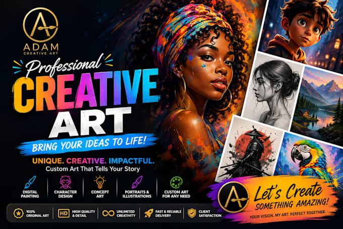 be your creative art director for brand, campaign, and content