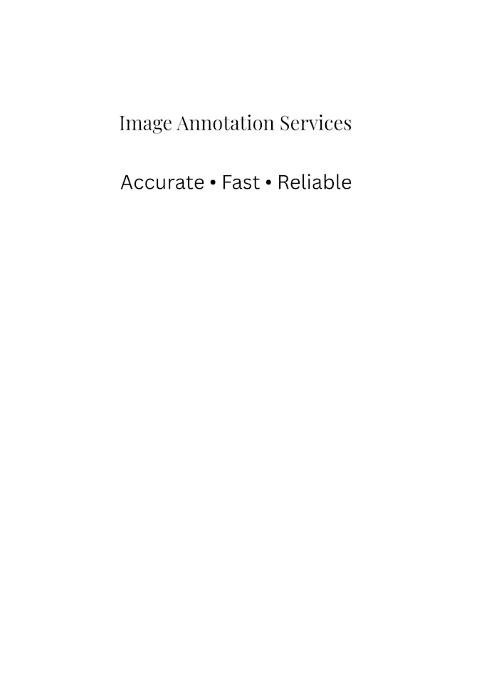 do image annotation and data labeling for ai