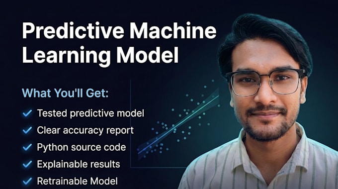 build a predictive machine learning model using python