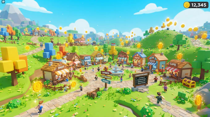 build your roblox game, roblox map, fix bugs, and roblox animations