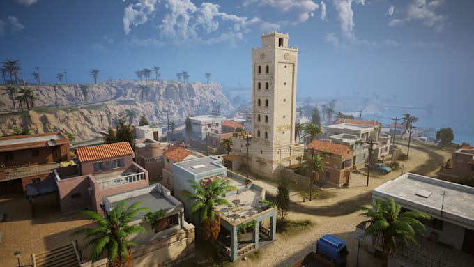 design 3d game environment, level, scenes, terrain in unity 3d or unreal engine5
