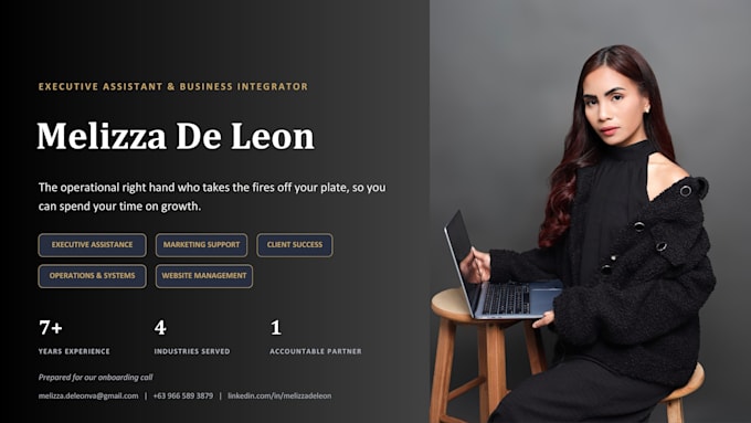 your executive assistant and business support partner