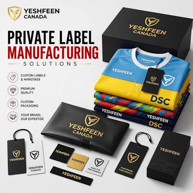 provide complete custom apparel manufacturing services along with shipping