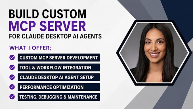 build custom mcp server for claude desktop ai agents