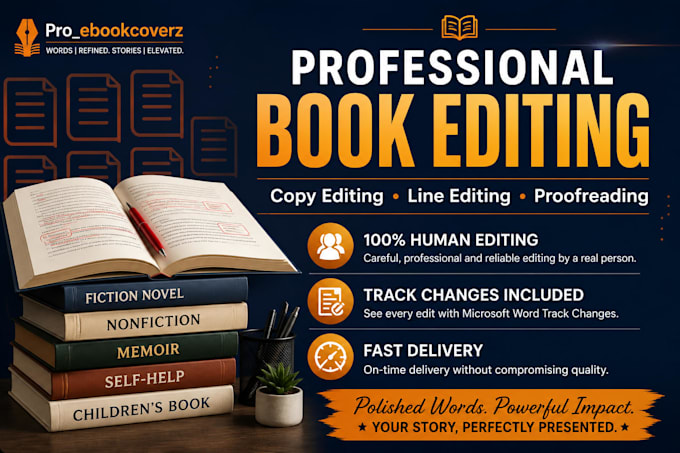 book editing that elevates your manuscript