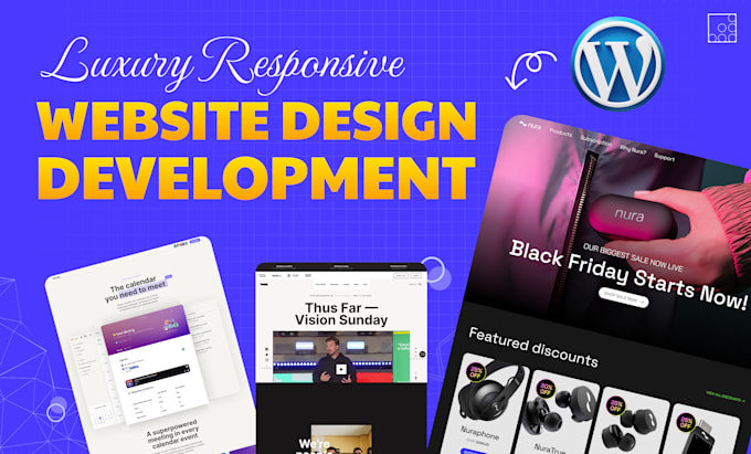 build luxury website design and website development