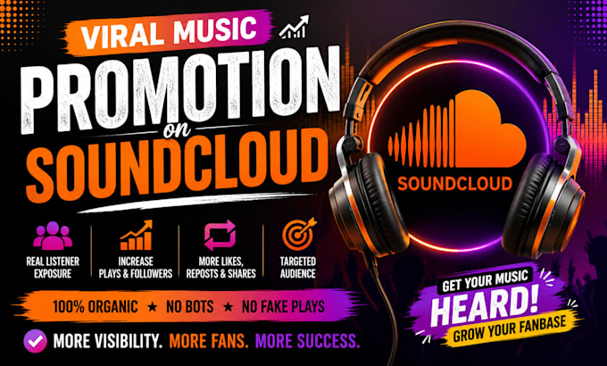 do viral music promotion on soundcloud