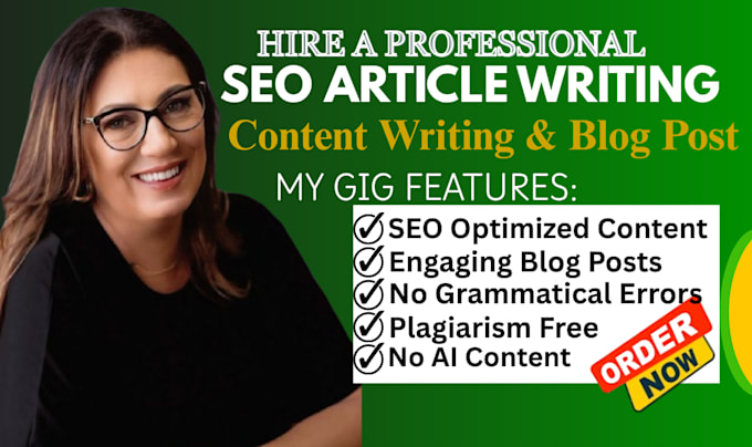 write SEO article writing, blog writing and website content writing
