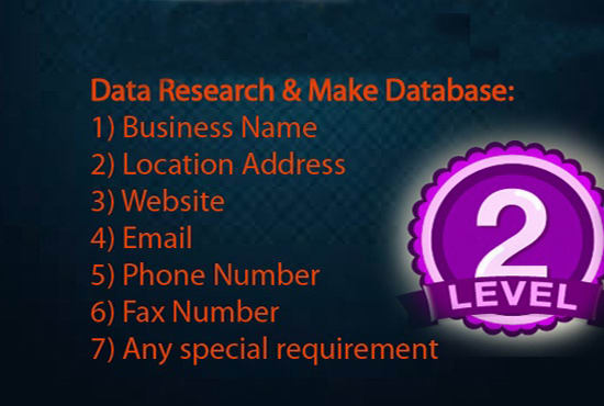 do data research or market research for you