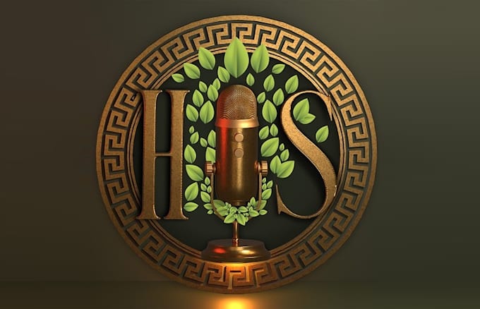 design holistic podcast logo