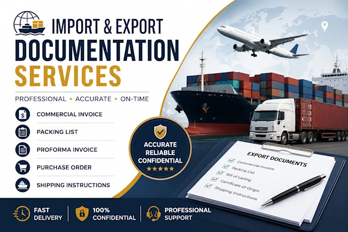 prepare and manage your import export documentation