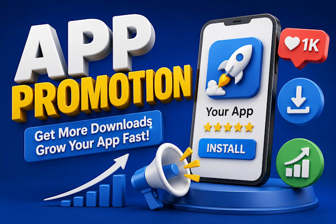 increase app installs app promotion, mobile app promotion, app rating