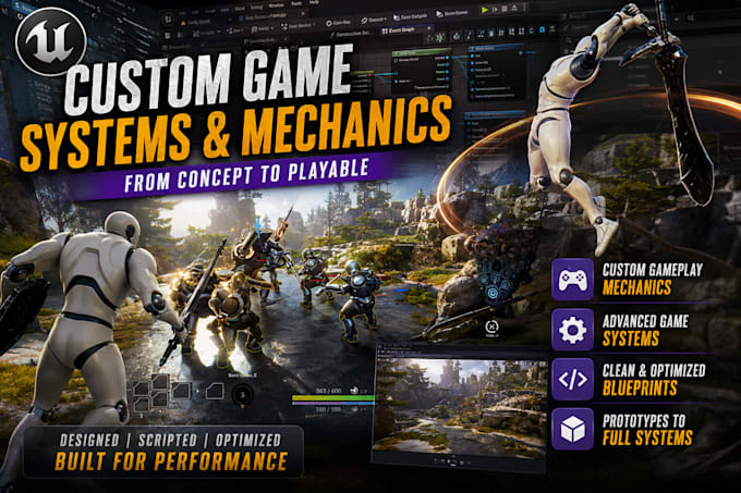develop unreal engine game prototype, unreal engine blueprints, combat system