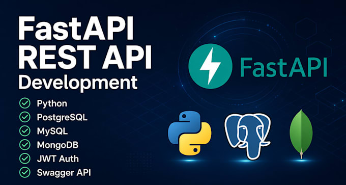 develop fastapi rest API with python and postgresql