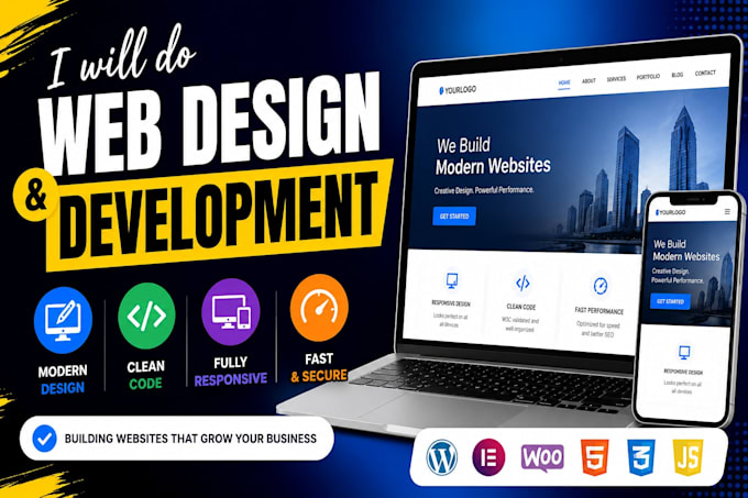 do web design and develoment
