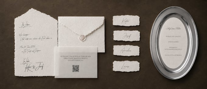 design your custom wedding stationery