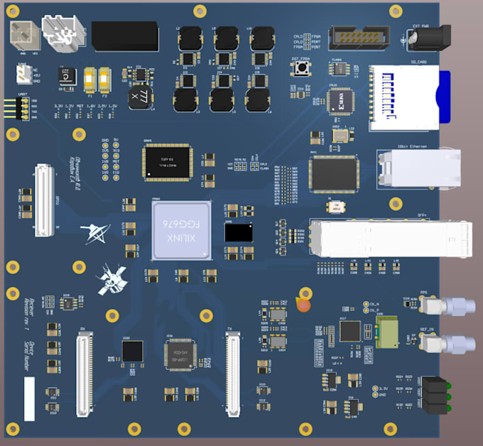 design fpga, pcb, schematic and digital hardware