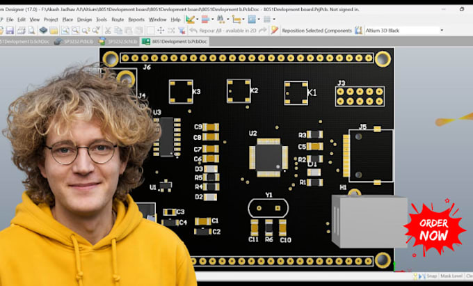 design schematic, pcb layout for esp32, stm32, nrf52, raspberry pi, cm4, cm5