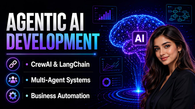 build custom crewai agents and langchain ai automation workflows