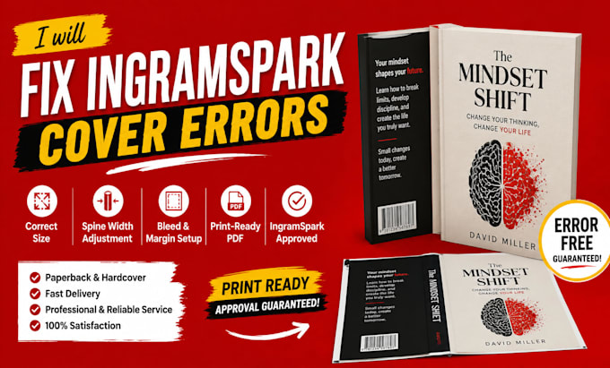 fix ingramspark cover upload and rejection errors