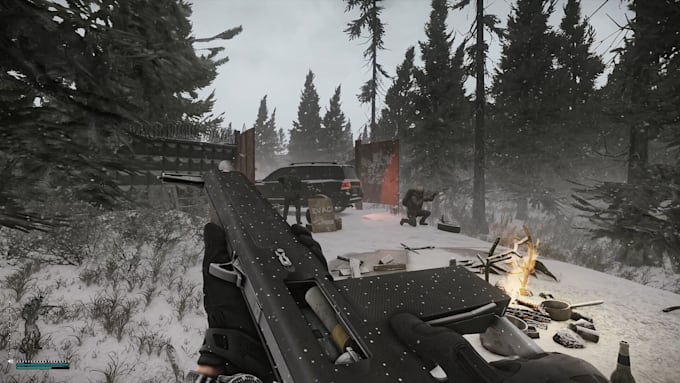 do unreal engine game development fps tps game shooting game and fighting game