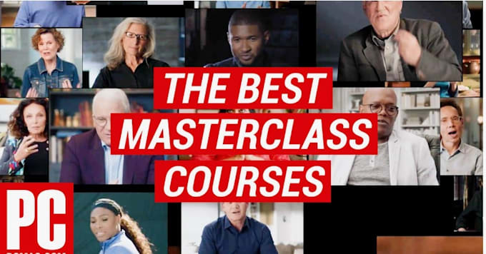 create masterclass online course content, course curriculum for course website