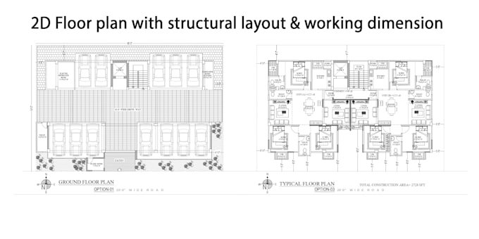 draw professional 2d floor plans