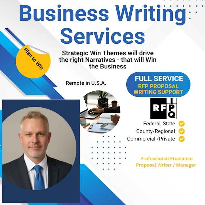 write business plans and proposals