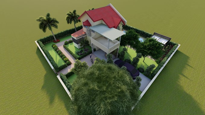 create a professional landscape design