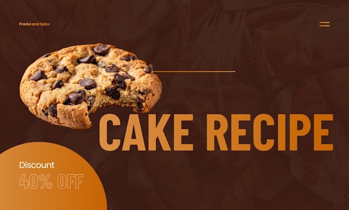 develop custom cake recipe with easy instructions