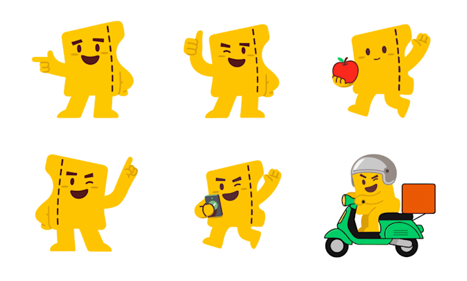 design a custom mascot character for your brand