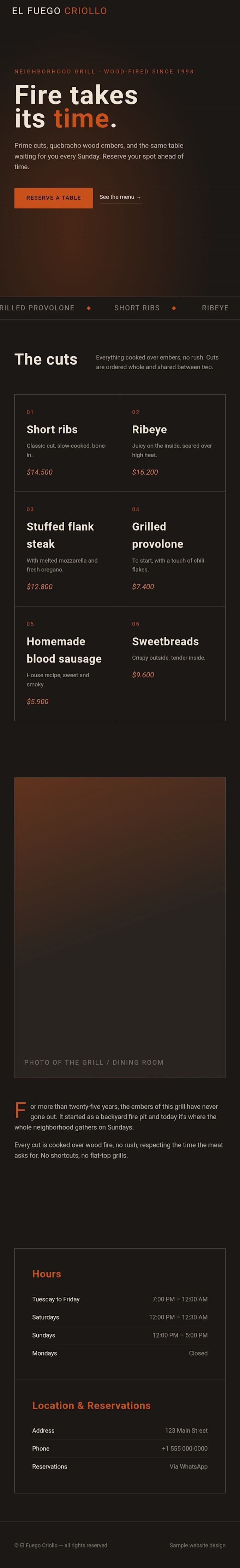 design a modern website for your small business