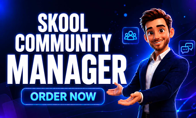 setup your skool community and be your skool community manager