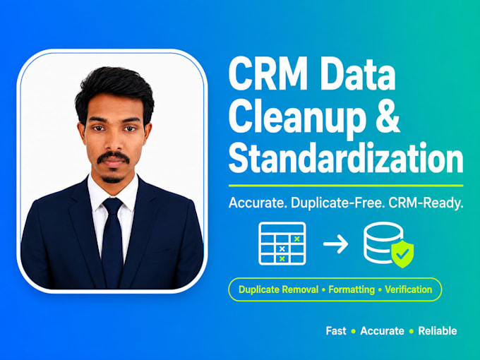 clean and organize your salesforce CRM and excel data